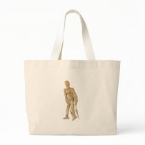 UsingCrutches013110 Tote Bags