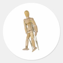 UsingCrutches013110 Stickers