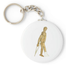 UsingCrutches031910 Keychain