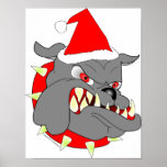 USMC Devil Dog Christmas Posters