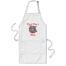 USMC Devil Dog's Wife Apron