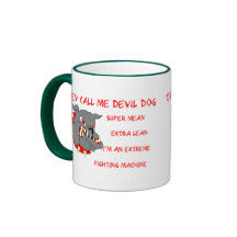 USMC They Call Me Devil Dog Mugs