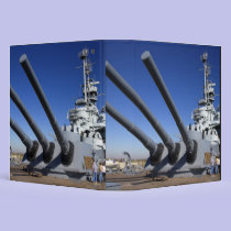 USS Alabama Battleship at Battleship Memorial 2 binders