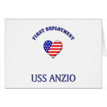 Uss Anzio Greeting Card