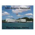 USS Arizona Memorial, Pearl Harbour, Hawai Postcard
