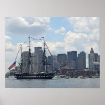 USS Constitution participates in Boston Navy Week Posters