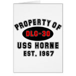 USS Horne DLG-30 Cards