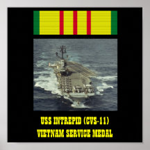 USS INTREPID (CV-11) POSTER