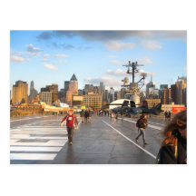 USS Intrepid's Flight Deck Post Card