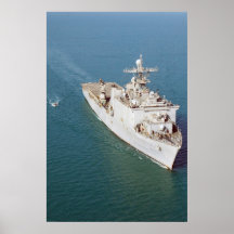USS IWO JIMA POSTER