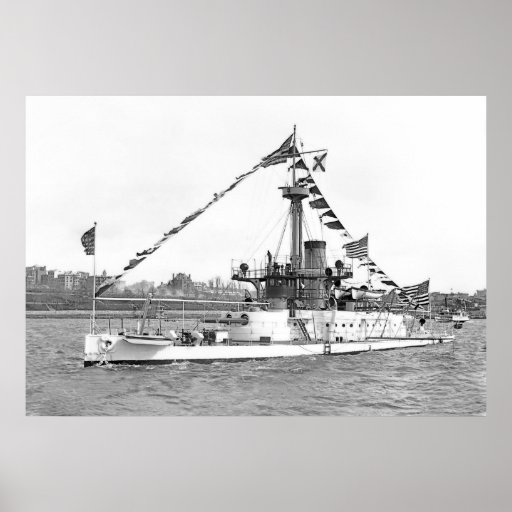 USS Monitor Amphitrite Posters