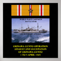 USS RENVILLE (APA-227) POSTER