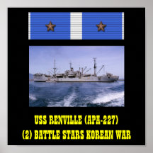 USS RENVILLE (APA-227) POSTER