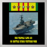 USS TRIPOLI (LPH-10) POSTER posters