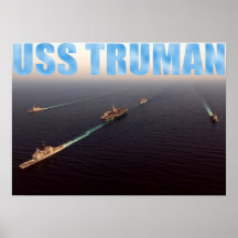 USS Truman & Escorts Posters