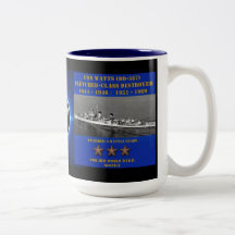 USS Watts (DD-567) Coffee Mugs
