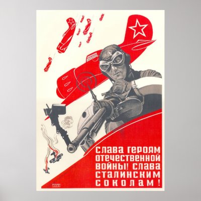 USSR CCCP Cold War Soviet Union Propaganda Posters by inquester