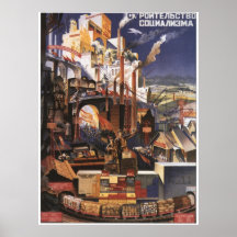 USSR CCCP Cold War Soviet Union Propaganda Posters