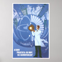 USSR CCCP Cold War Soviet Union Propaganda Posters