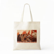 USSR CCCP Cold War Soviet Union Propaganda Posters Bags