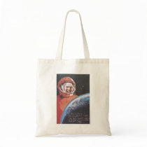 USSR CCCP Cold War Soviet Union Propaganda Posters Tote Bag