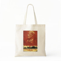 USSR CCCP Cold War Soviet Union Propaganda Posters Canvas Bag