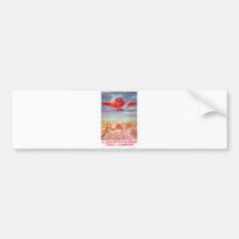 USSR CCCP Cold War Soviet Union Propaganda Posters Bumper Stickers