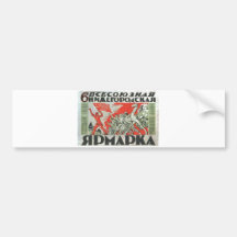USSR CCCP Cold War Soviet Union Propaganda Posters Bumper Stickers