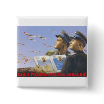 USSR CCCP Cold War Soviet Union Propaganda Posters Pin
