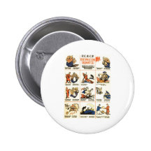 USSR CCCP Cold War Soviet Union Propaganda Posters Pinback Buttons