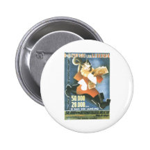 USSR CCCP Cold War Soviet Union Propaganda Posters Button