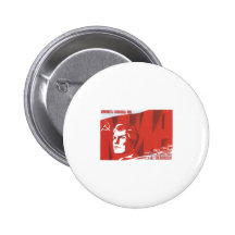 USSR CCCP Cold War Soviet Union Propaganda Posters Button
