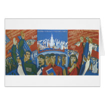 USSR CCCP Cold War Soviet Union Propaganda Posters Cards