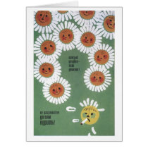 USSR CCCP Cold War Soviet Union Propaganda Posters Greeting Cards