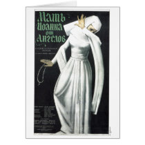 USSR CCCP Cold War Soviet Union Propaganda Posters Greeting Card