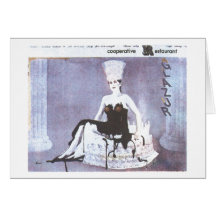 USSR CCCP Cold War Soviet Union Propaganda Posters Greeting Card