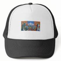 USSR CCCP Cold War Soviet Union Propaganda Posters Hat