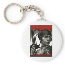 USSR CCCP Cold War Soviet Union Propaganda Posters Key Chain