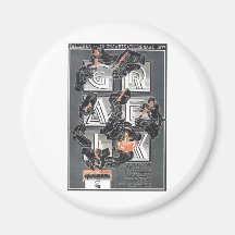 USSR CCCP Cold War Soviet Union Propaganda Posters Magnet