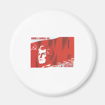USSR CCCP Cold War Soviet Union Propaganda Posters Refrigerator Magnets