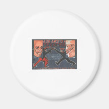 USSR CCCP Cold War Soviet Union Propaganda Posters Fridge Magnet