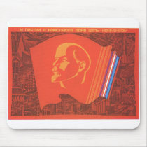 USSR CCCP Cold War Soviet Union Propaganda Posters Mousepad