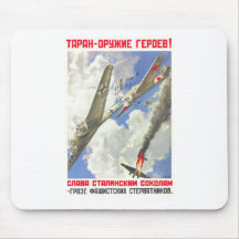 USSR CCCP Cold War Soviet Union Propaganda Posters Mousepads