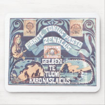 USSR CCCP Cold War Soviet Union Propaganda Posters Mousepads