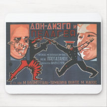 USSR CCCP Cold War Soviet Union Propaganda Posters Mousepad