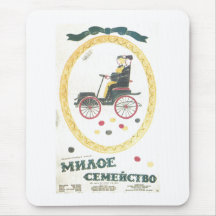 USSR CCCP Cold War Soviet Union Propaganda Posters Mousepad