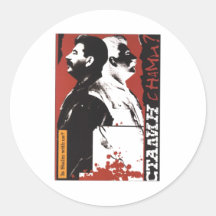 USSR CCCP Cold War Soviet Union Propaganda Posters Round Stickers