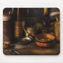 Ustensiles coloniaux tapis de souris