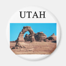 utah! fridge magnet