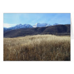 Utah Mountain Wedding Invitation cards